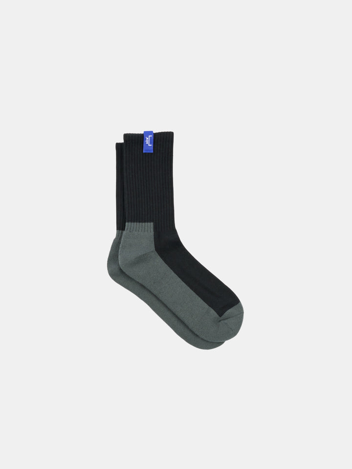 Dual Tone Sock Onyx