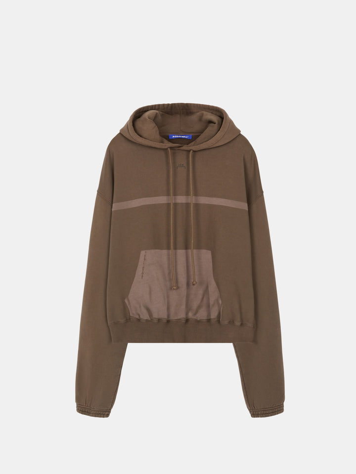 Laser Fade Hoodie Rust