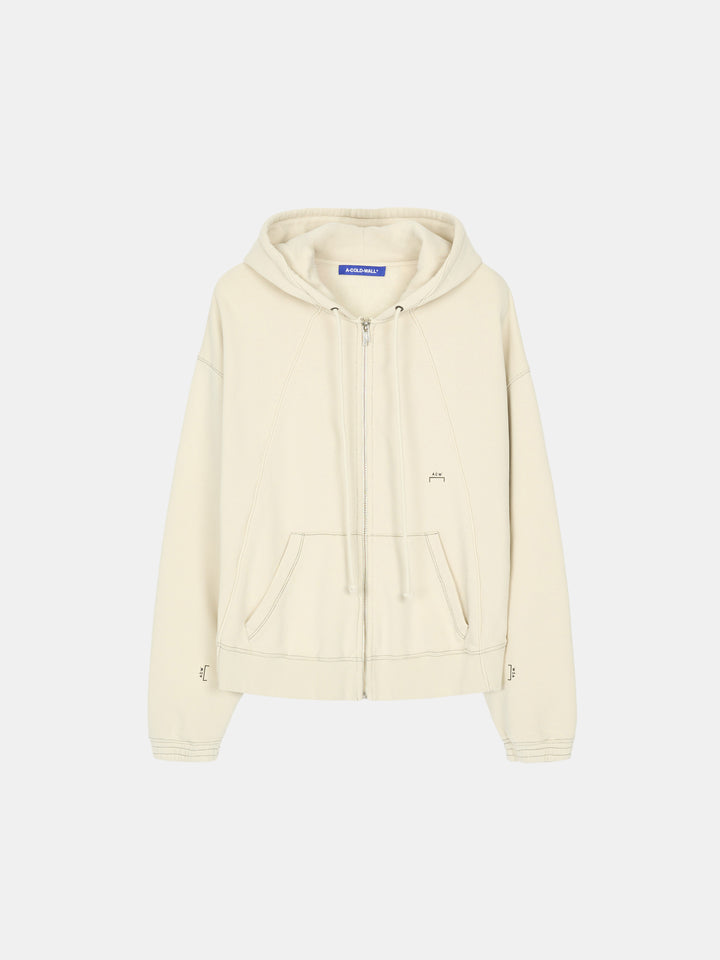 Millbank Zip Hoodie Bone