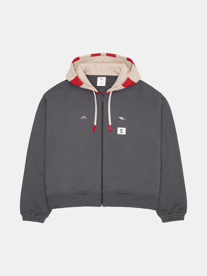 ACW* Arsenal F.C. Match Day Zip Hoodie Slate