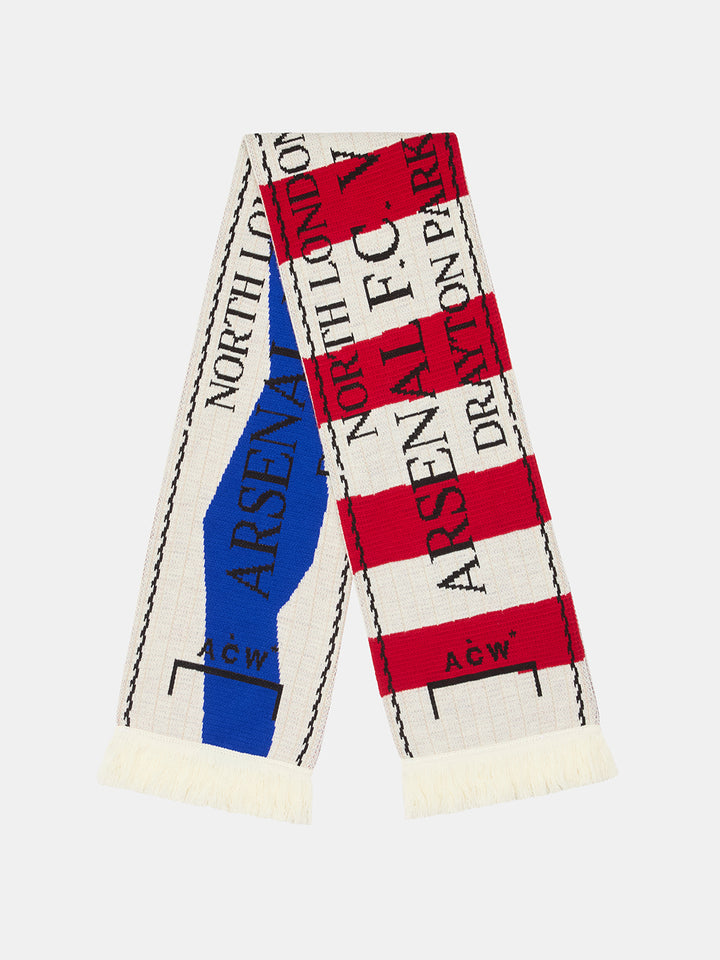 ACW* Arsenal F.C. Derby Scarf Stone